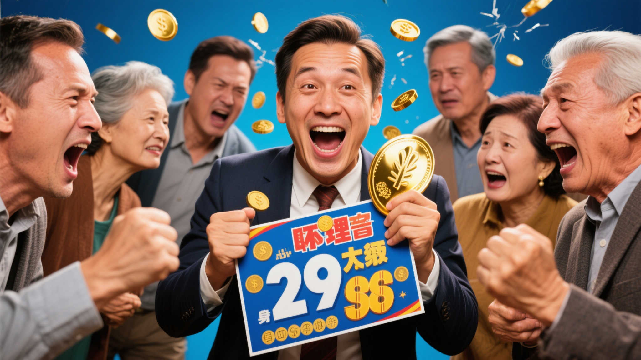 心理失衡导致冲突加剧
中奖后，得主往往