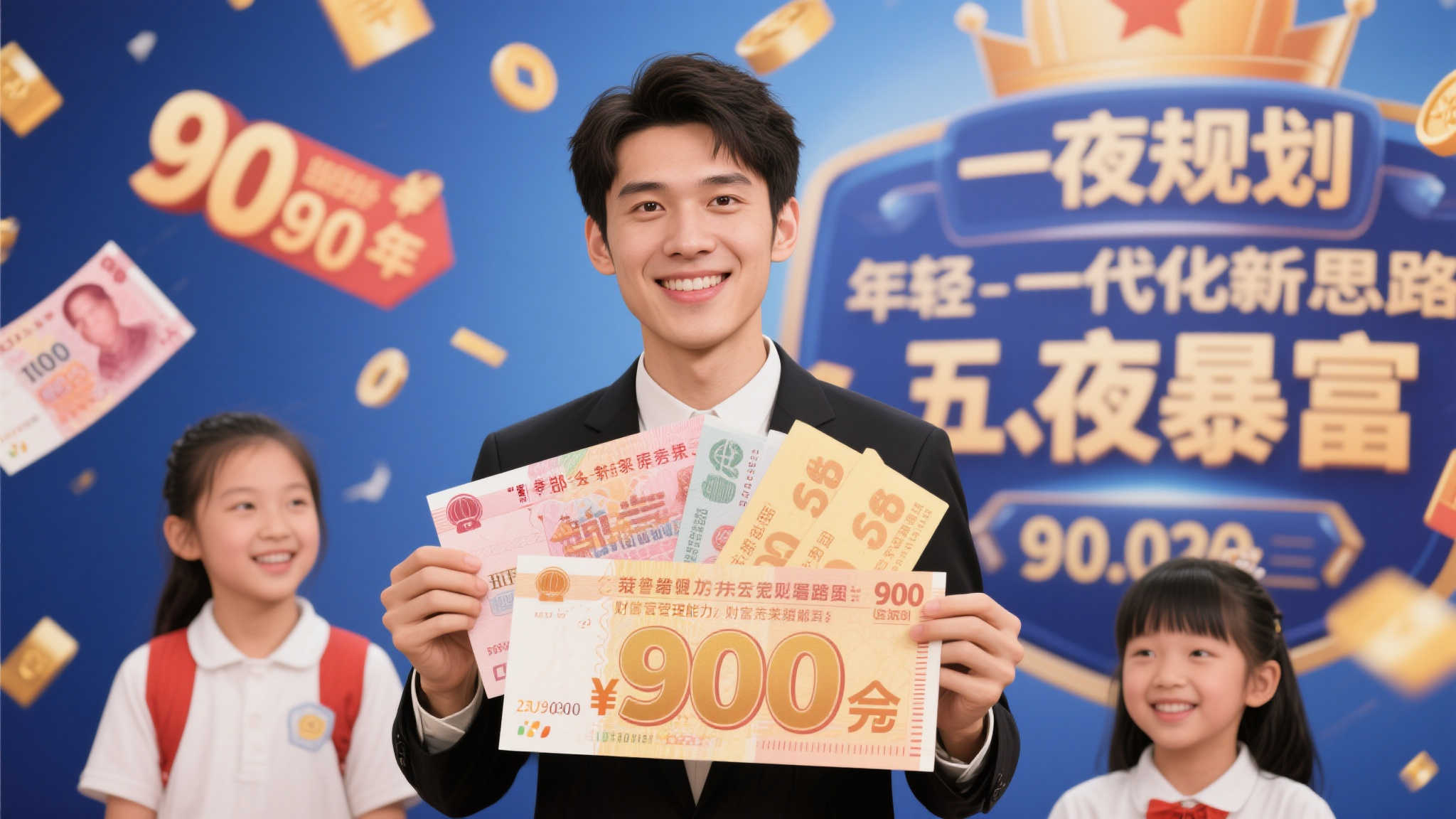 00后新手彩民中千万大奖，戴奥特曼头套现身领奖