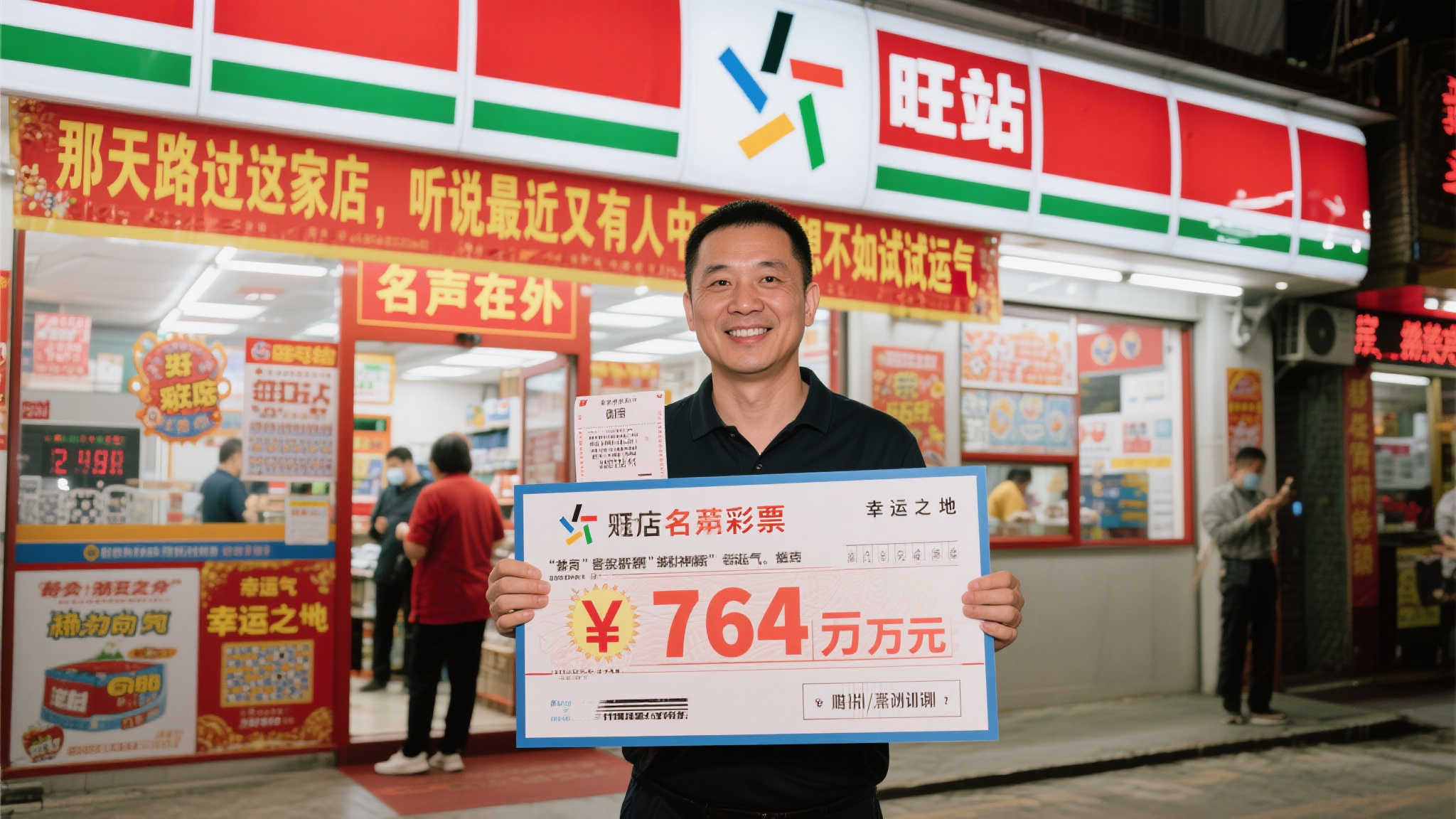 旺站出票：好运加持的神奇之地
这次中奖