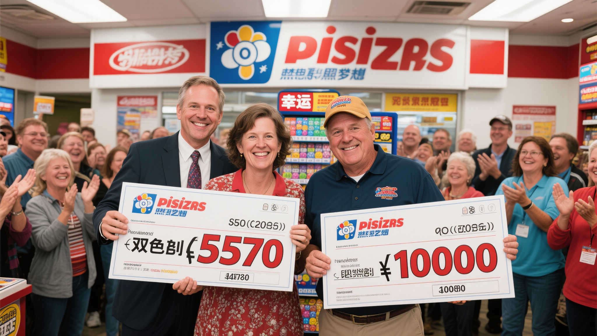 双色球557万与1000万幸运儿接连领奖 仍将坚持购彩! 引言:梦想照进现实 彩票热潮再掀高潮