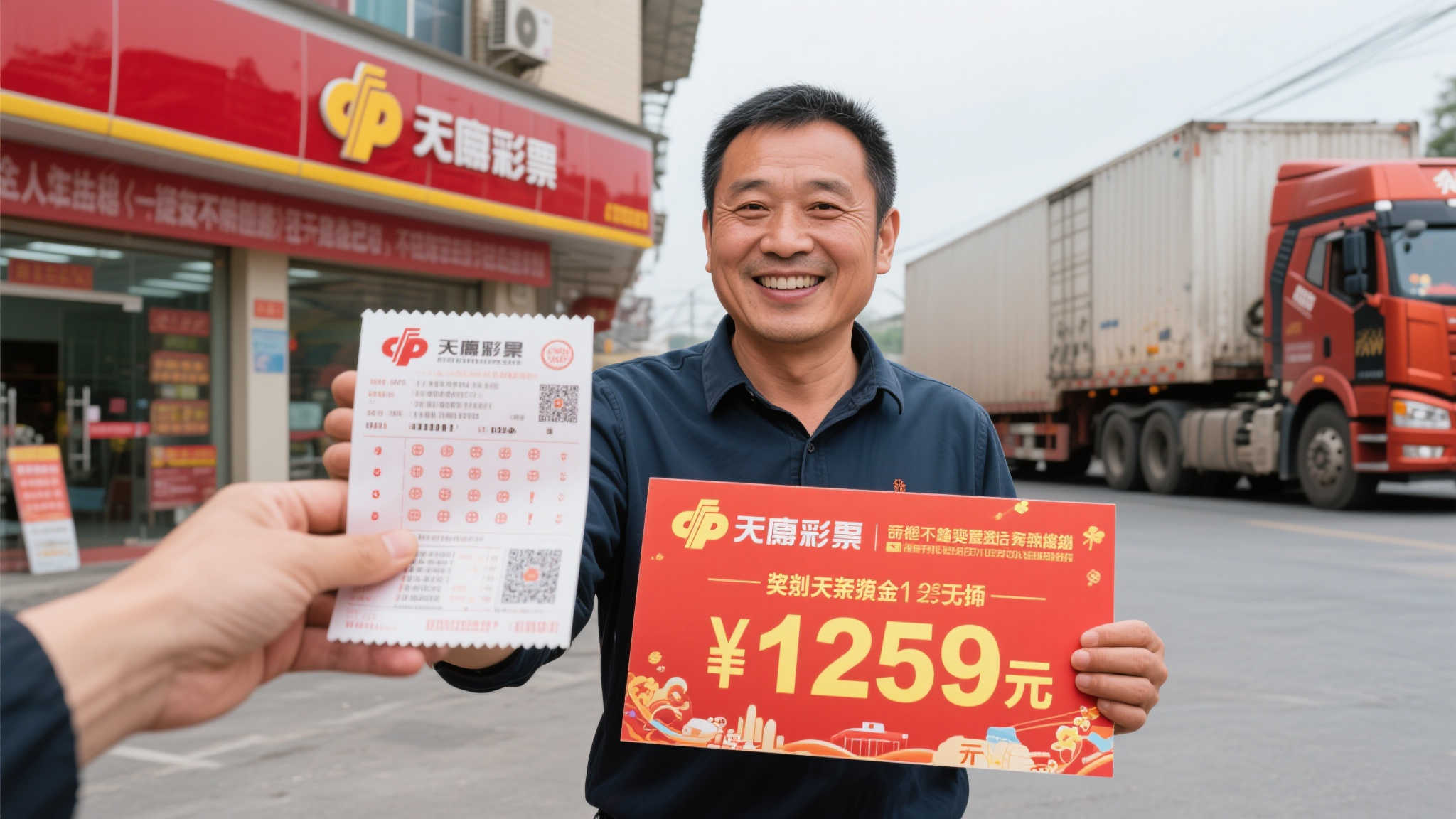 货运老板千元机选福彩喜中1259万,奖金全投入生意再创辉煌 引言:意外之财如何改变人生轨迹
生活中