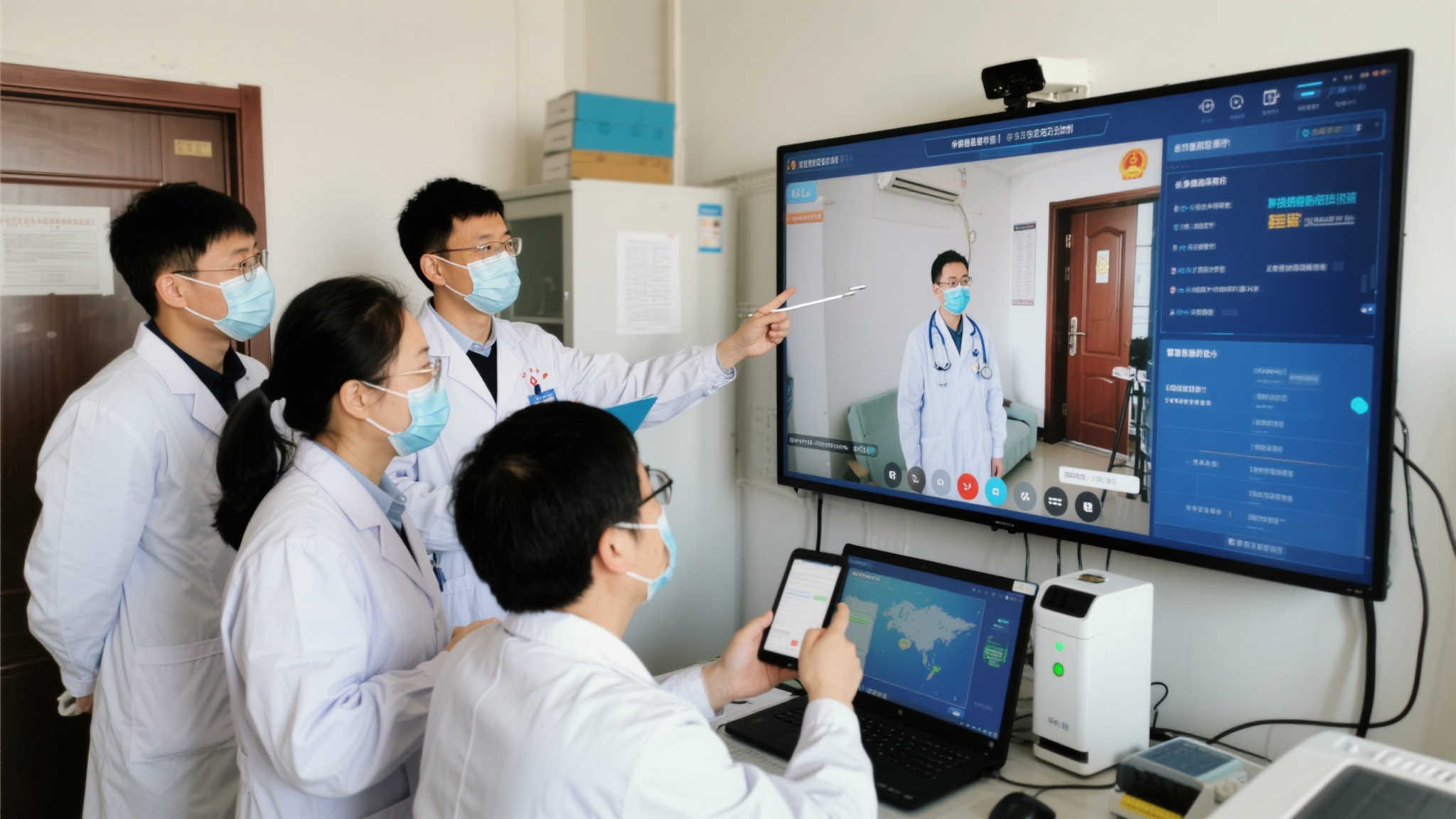 除了技术和设施上的完善，还应加强团队培养