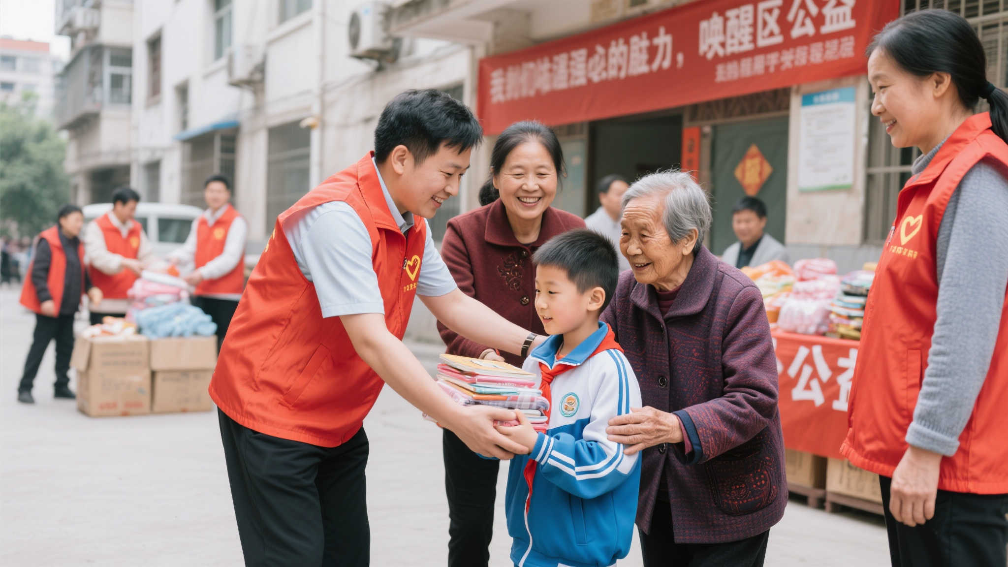 汇聚爱的能量,共创美好民生 在基层社区中,我们经常能看到一些暖心案例