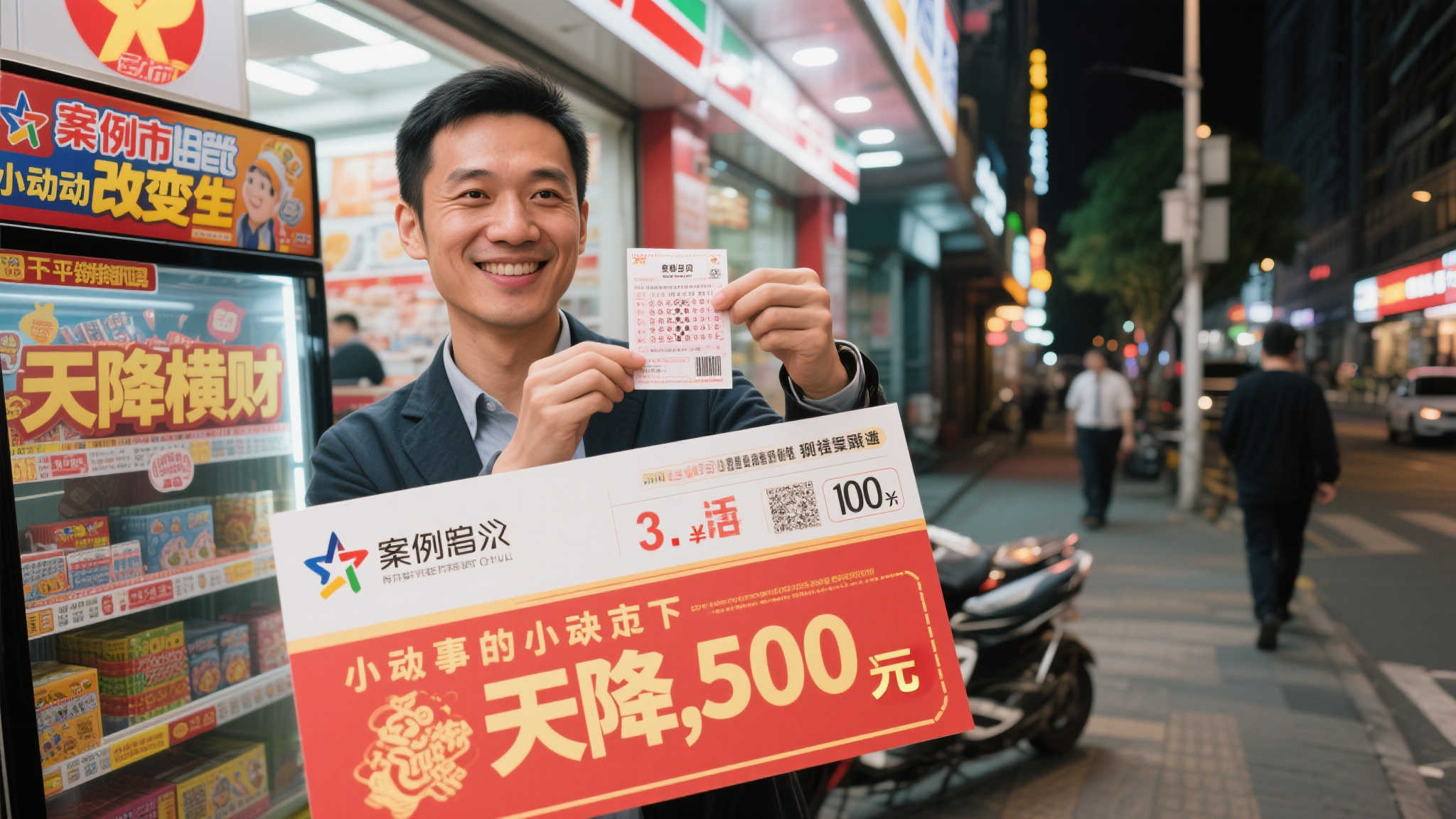 男子偶遇彩站购票,竟中双色球5949万大奖火速领奖 3. 案例启示:小举动也能改变人生
类