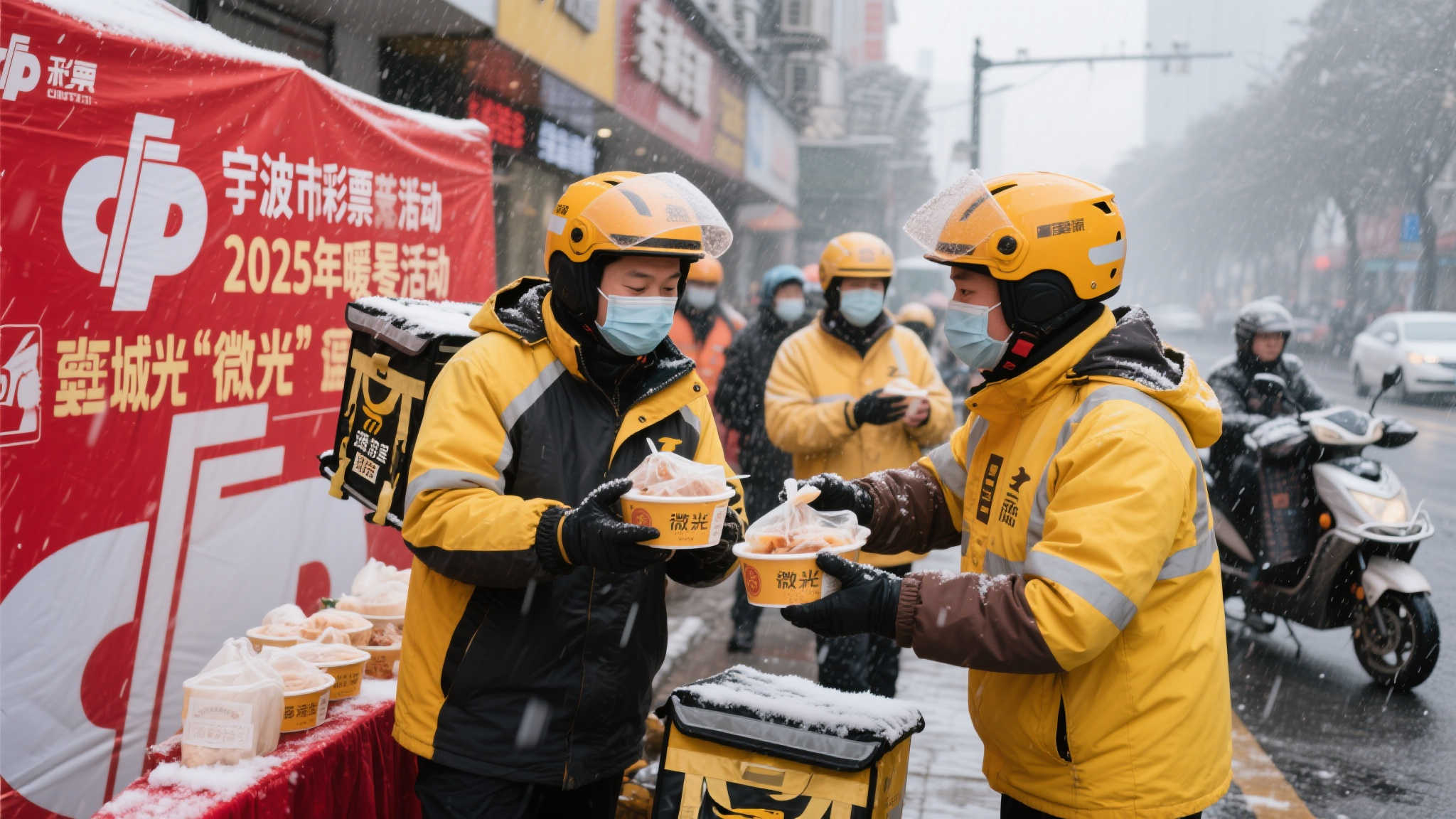 寒冬腊月让许多人感到刺骨，而对于那些穿梭