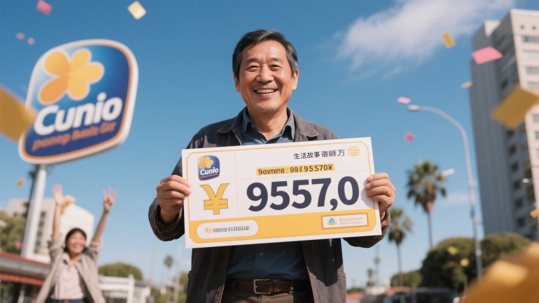 中年男子喜中9557万巨奖现身领奖 计划购置海景豪宅-图 中年男子喜中9557万巨奖现身领奖 计划购置海景豪宅-图