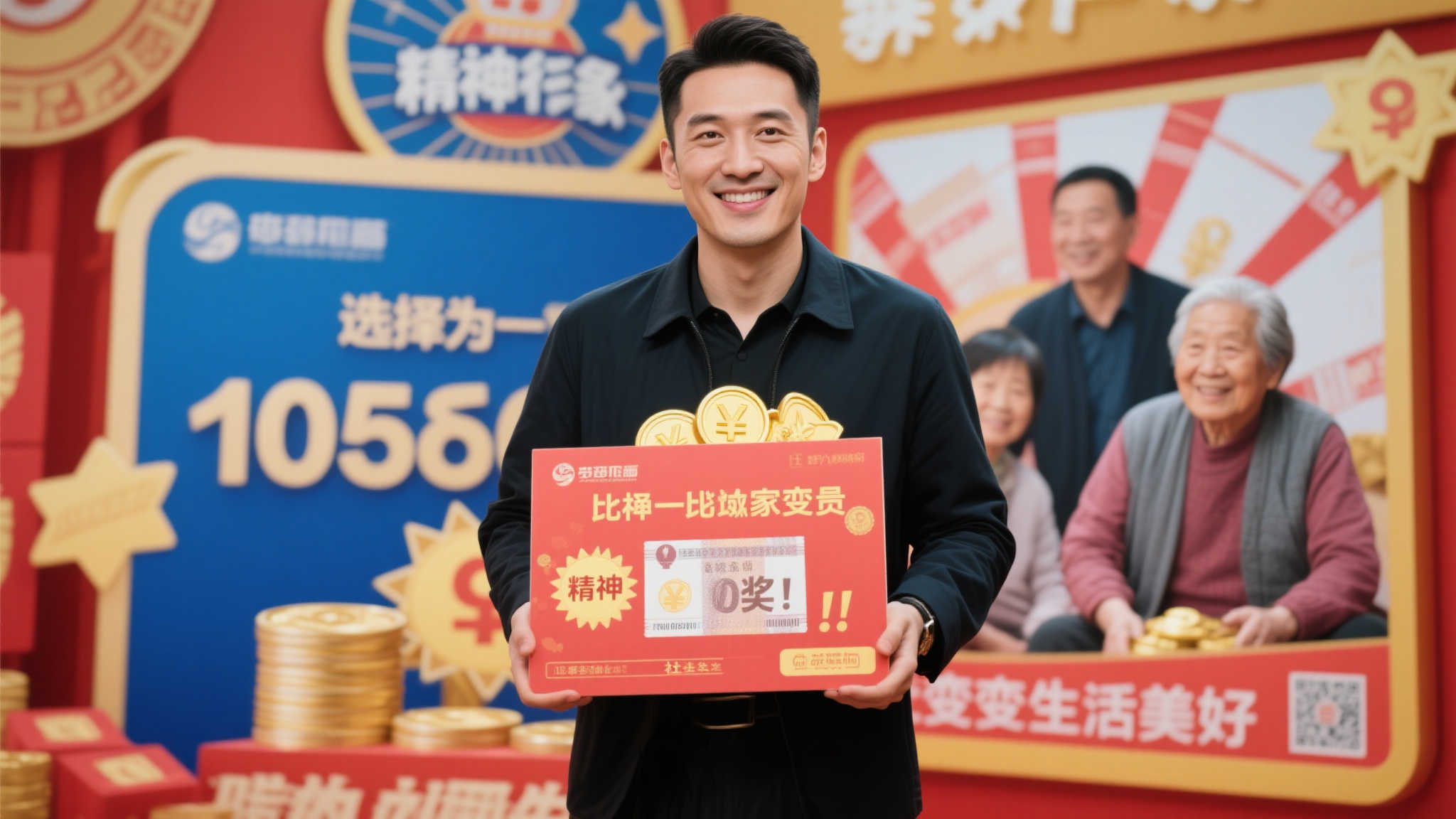 男子用4元零钱喜中福彩500万 立志回馈身边人 这位男子的选择无疑是一种榜样。他用实际行