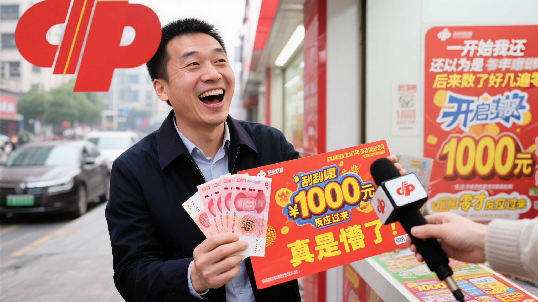 小情侣刮卡试手气，误以为中100元，竟喜获10万大奖！