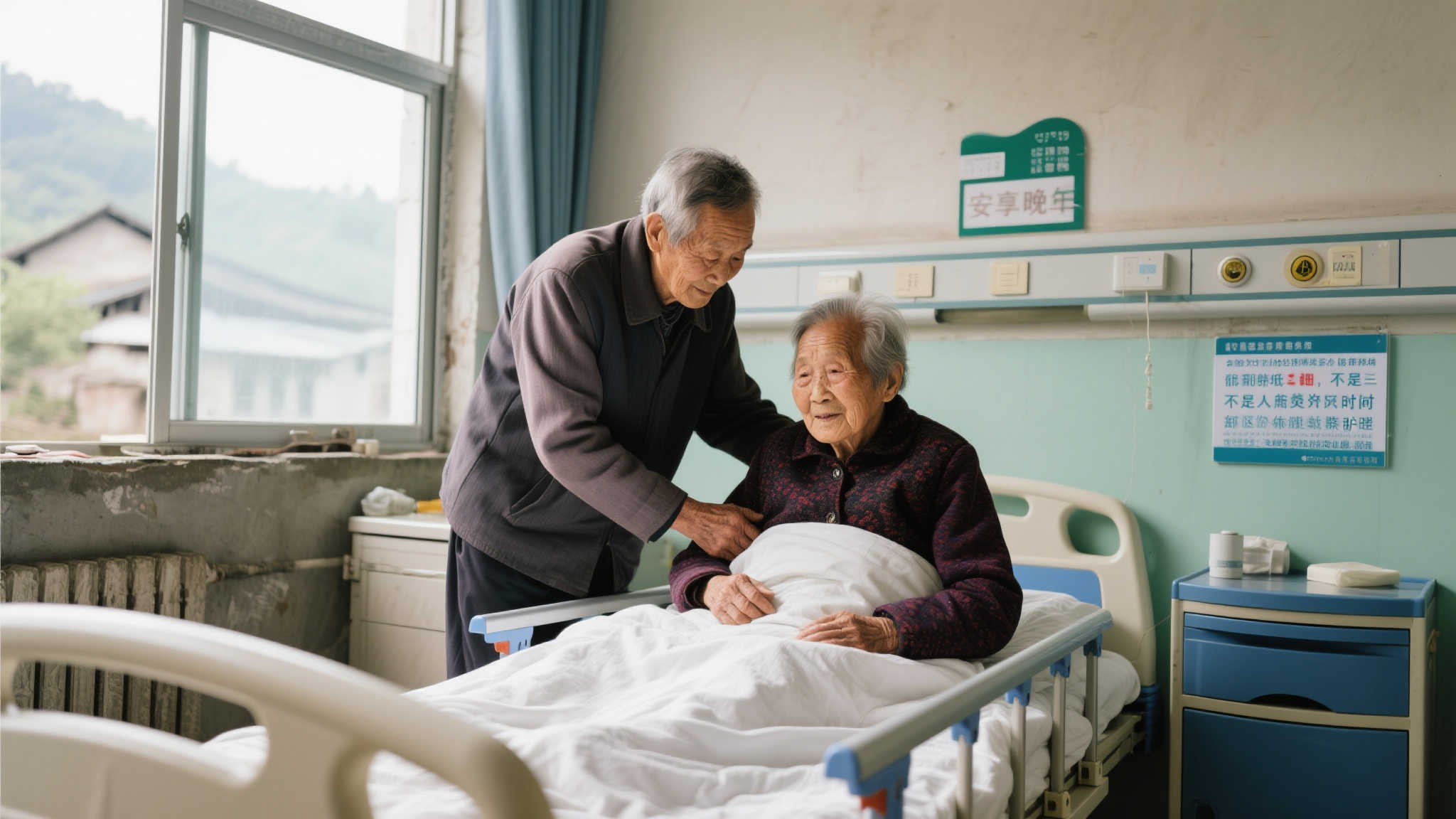 目前，对于许多经济条件有限、健康状况不佳