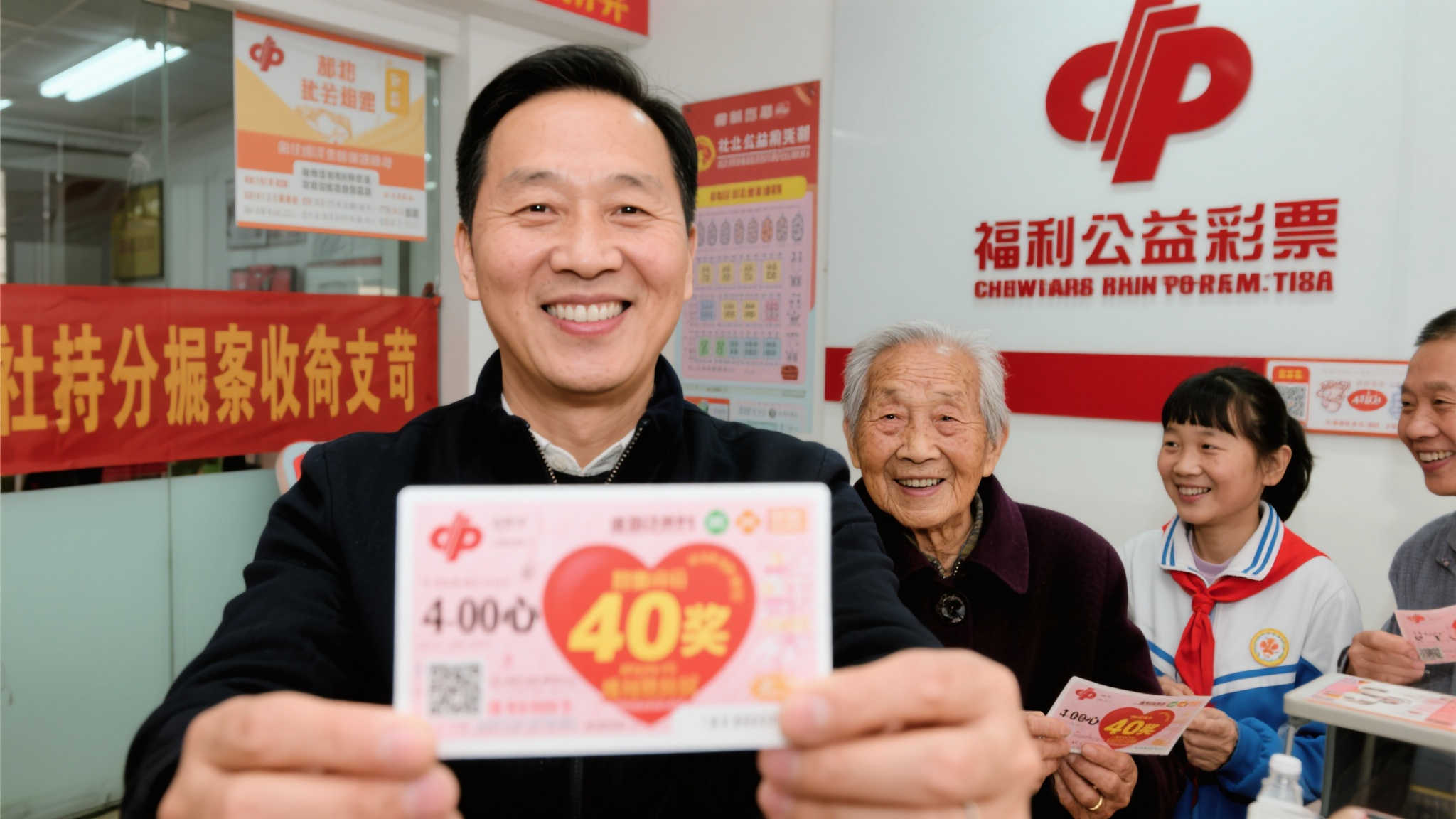 女子逛街顺路进彩站 随手一刮喜中6万福彩大奖