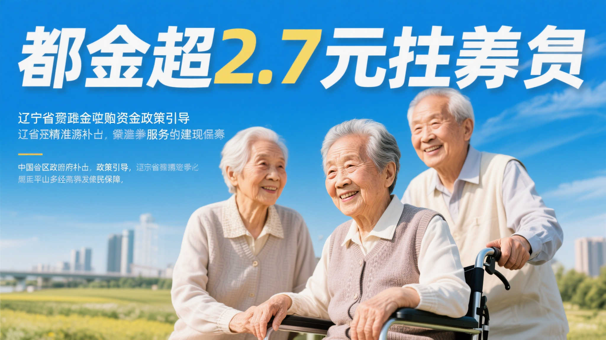 辽宁省拨款逾2.7亿元强化养老服务体系建设 近年来,伴随着社会老龄化的加速,中国各地